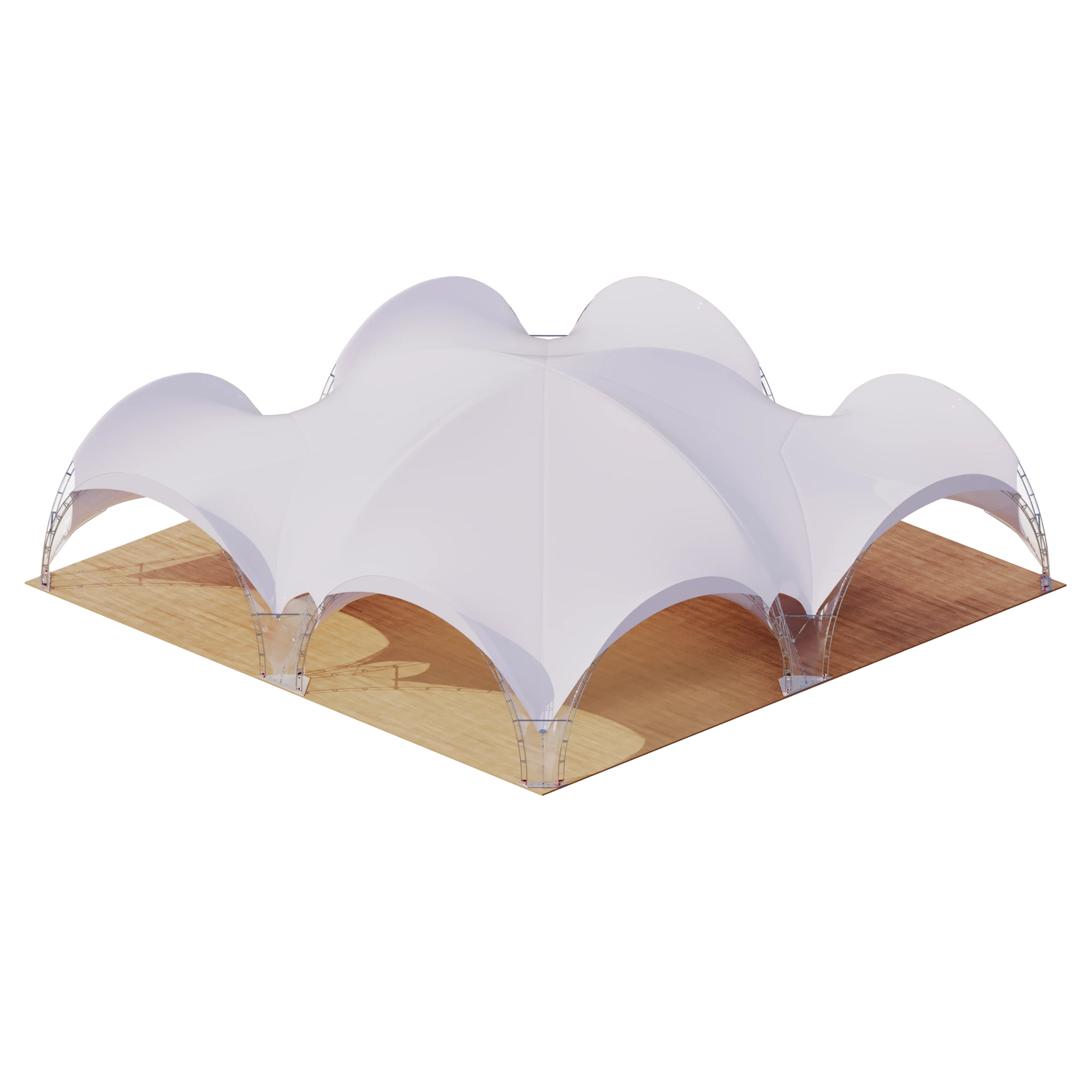 Арочный шатёр 12х12 — 144 м²