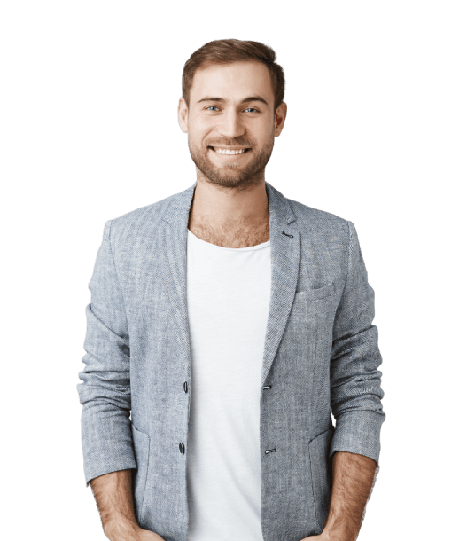 Confident young businessman