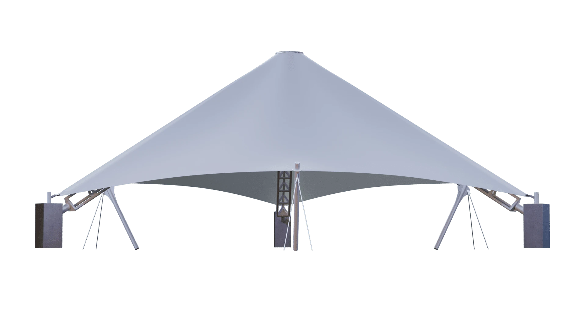 Натяжные шатры